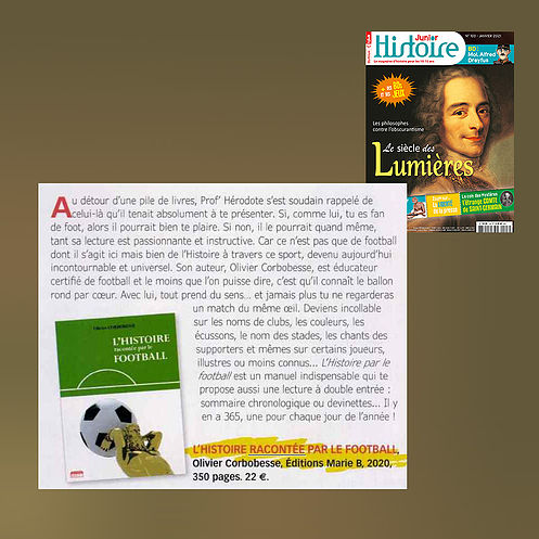 Histoire Junior janvier 2021